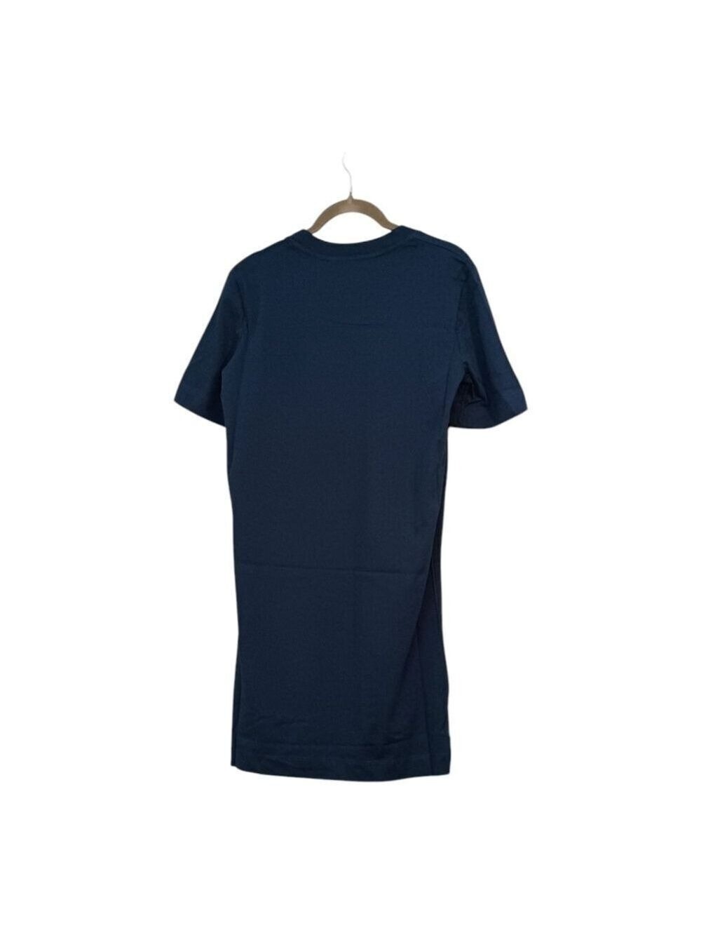 NWT Love Moschino Blue Red Graphic Mini T-Shirt Dress Size 4 - Picture 3 of 4